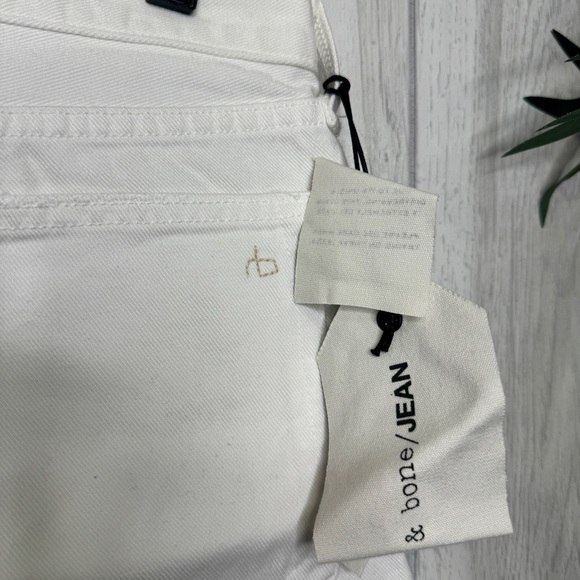 NWT Rag & Bone Boy Shorts White Martini size 26 NEW *FLAWED* - Picture 8 of 14